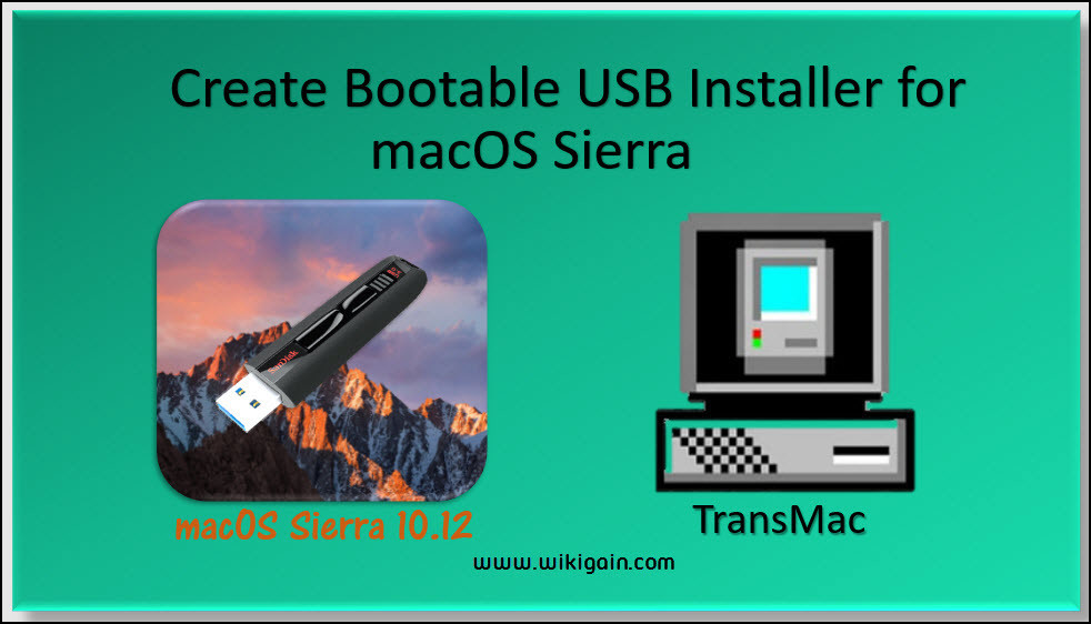 Bootable installer for high sierra